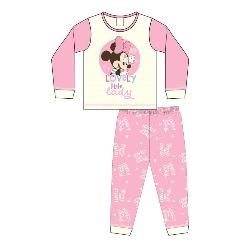 BABY GIRLS MINNIE MOUSE PYJAMAS (PK18) (6-24M) Z01_36174