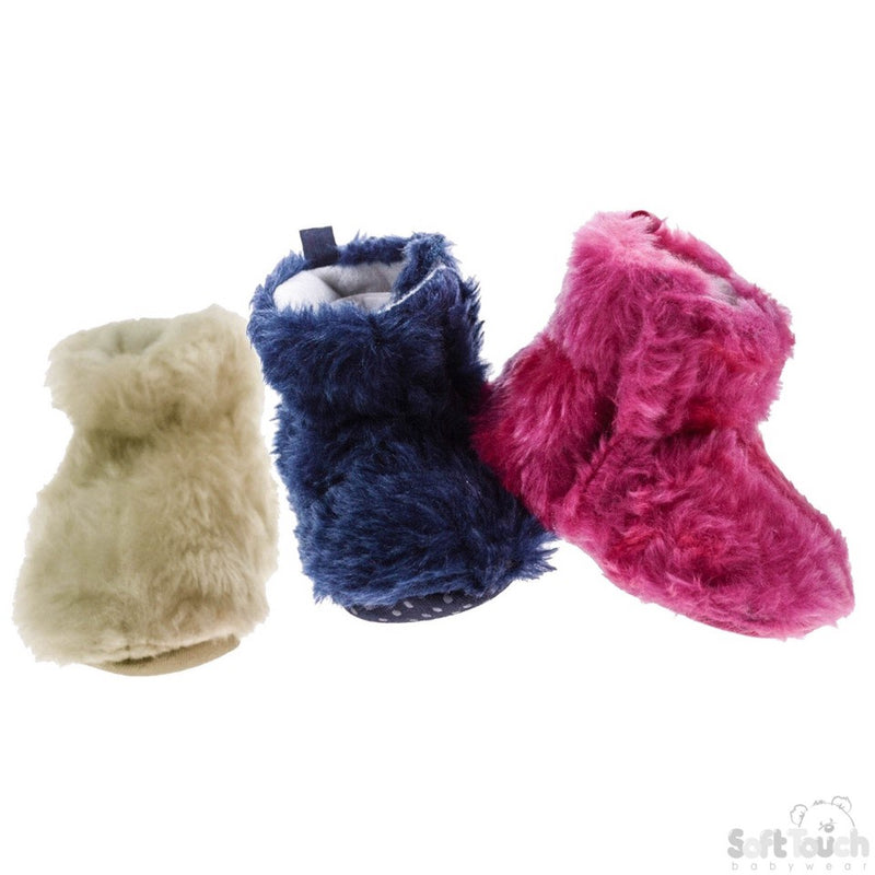 Hi Pile Plush Boots (B1209)