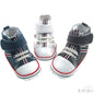 BOYS COTTON TWILL SHOES W/VELCRO FASTENER: - Kidswholesale.co.uk