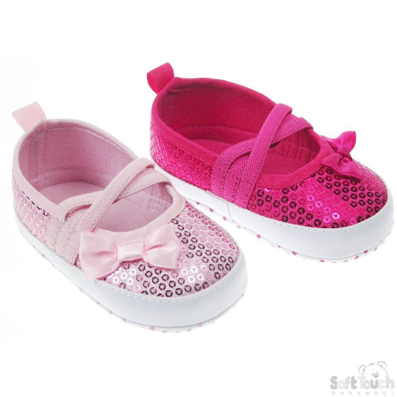 GIRLS SEQUIN SHOES (B2014) - Kidswholesale.co.uk