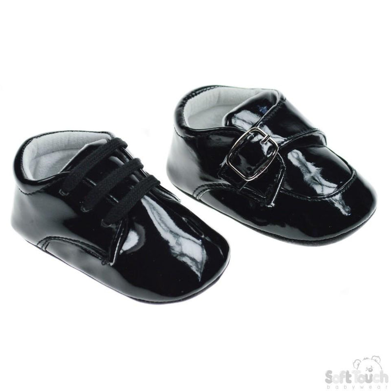 Black PU Shoes: B2176 - Kidswholesale.co.uk