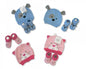 Baby Knitted Hat and Booties Set (Gp 2516-0683) - Kidswholesale.co.uk