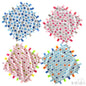 Elephants/Dotted Minky Baby Comforter: BC17-B - Kidswholesale.co.uk