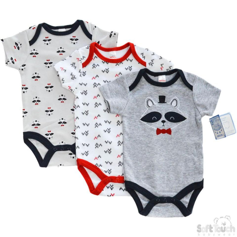 BOYS 3 PACK BODYSUITS: BG46 - Kidswholesale.co.uk