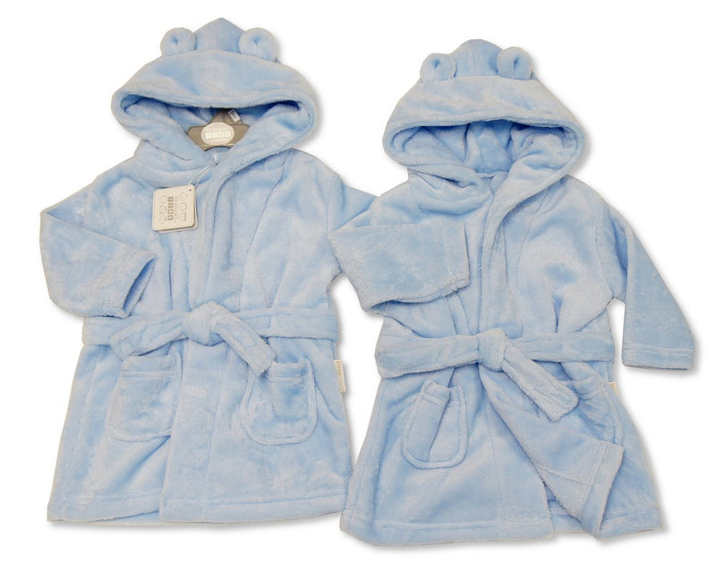 Supersoft Baby Dressing Gown/ Robe -SkyBlue (3-24m) BIS-2020-2345