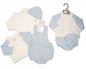 Baby Boys 3 pcs Dungaree Set with Hat-Bis-2020-2430