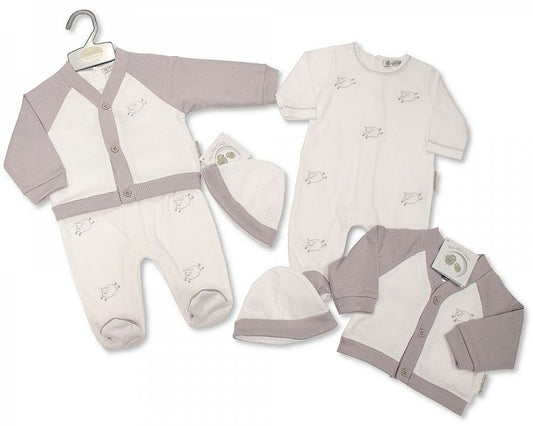 Baby 2 pcs Set with Hat - Sheep-Bis-2020-2450