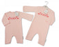 Baby Girls Knitted Cotton Romper - 1902 - Kidswholesale.co.uk