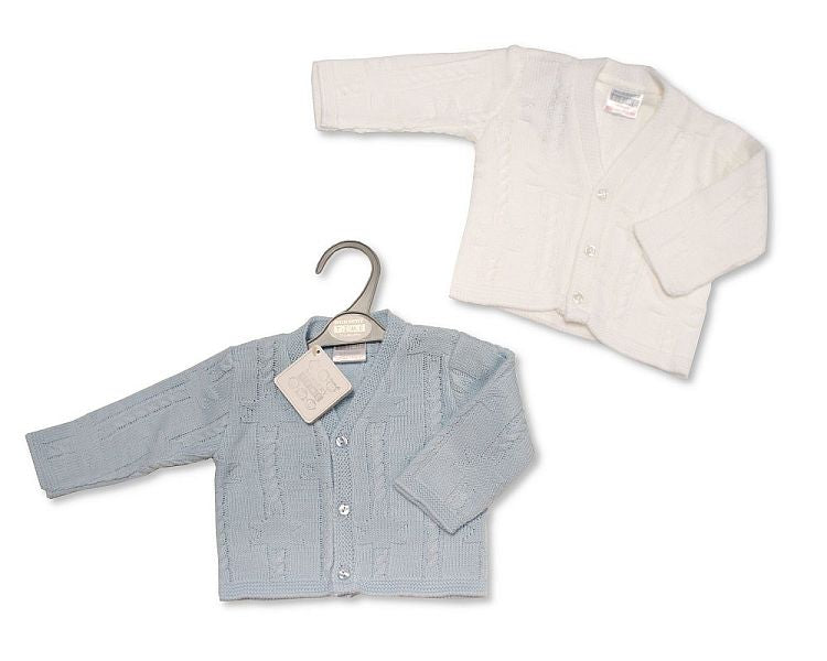 Knitted Baby Boys Cardigan (9-24 Months) (PK6) Bw-10-175