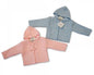 Knitted Baby Pram Coat P/S (BW-1016-625) - Kidswholesale.co.uk