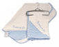 Baby Check Lace Wrap - Prince (75x75cm) BW-112-1068s