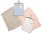 Plain Baby Waffle Wrap - White BW-112-950W - Kidswholesale.co.uk