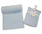 Plain Baby Waffle Wrap - Sky BW-112-950S - Kidswholesale.co.uk