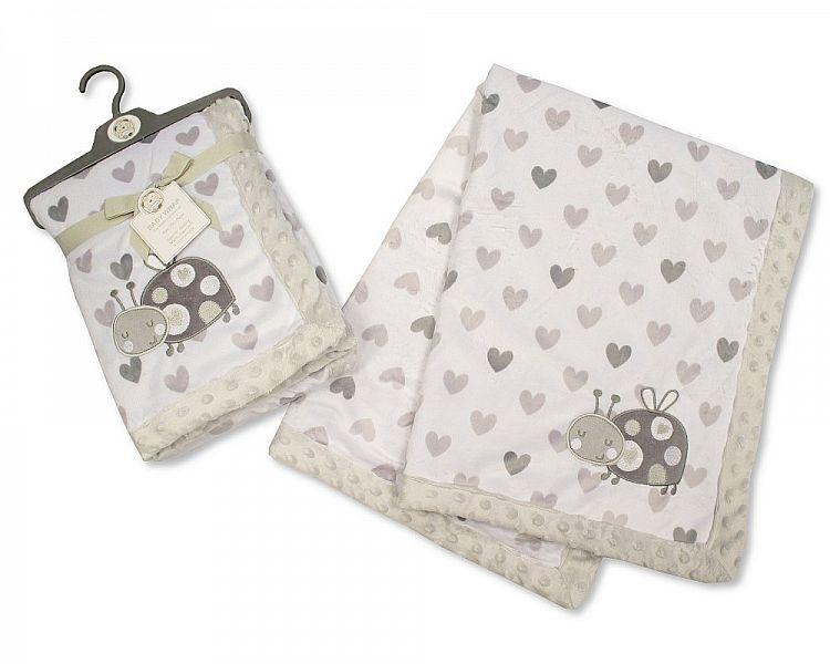 Baby Wrap with Embroidery - Ladybird - Kidswholesale.co.uk