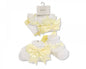 Baby Lace Socks - Lemon (0-18 Months) (pk6) BW-61-2220L