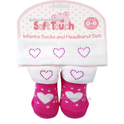 Girls Headband & Sock Set: GS32 - Kidswholesale.co.uk