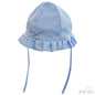 Blue Plain Cloche Hat (0-24 Months) H20-B - Kidswholesale.co.uk