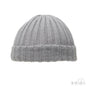 NEWBORN GREY RIBBED HAT: H700-G-NB - Kidswholesale.co.uk