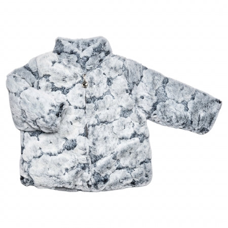 Girls Grey Fur jacket (6-24 Months) (PK3) 04JTC9255