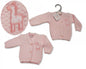 Premature Baby Girls Knitted Cardigan - Giraffe-918
