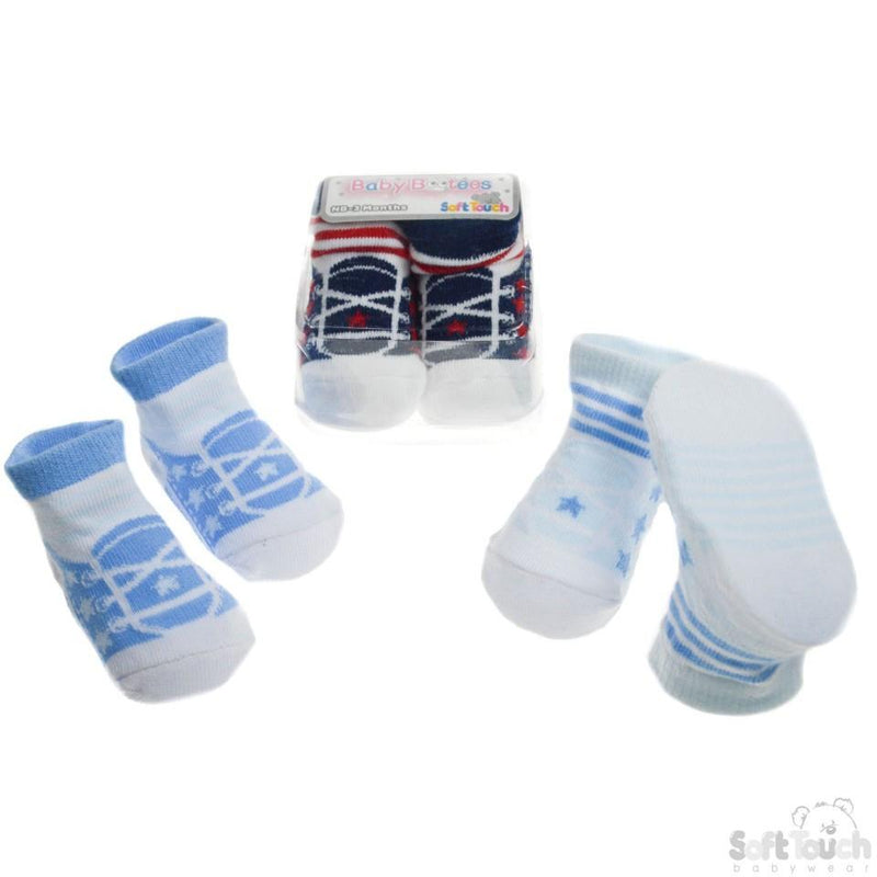 SHOE PRINT BABY SOCKS: S282 - Kidswholesale.co.uk