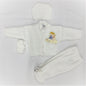 Baby Boxed 4 pcs Knitted Set - White ( 0-6 Months) 1037-W